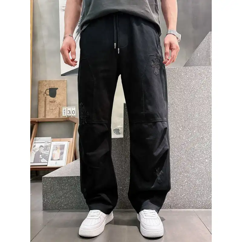 Chrome Hearts Pants for Chrome Hearts long pants for men #A60779