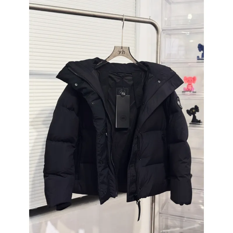 Ca*Goose Hooded Down Jacket Lightweight Quilted Design with Contrast Accents Luxury Winter Insulated Outerwear for Men/Women #A57868