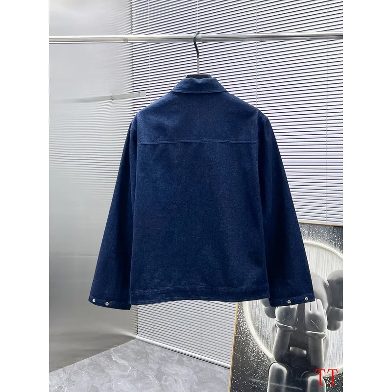 Loewe Denim Designer Jacket Black/Blue #A53771
