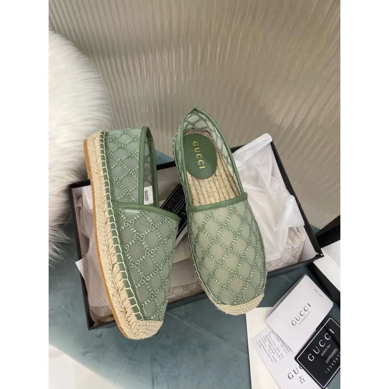 Gucci fishermans shoes for Womens Gucci espadrilles #99116233