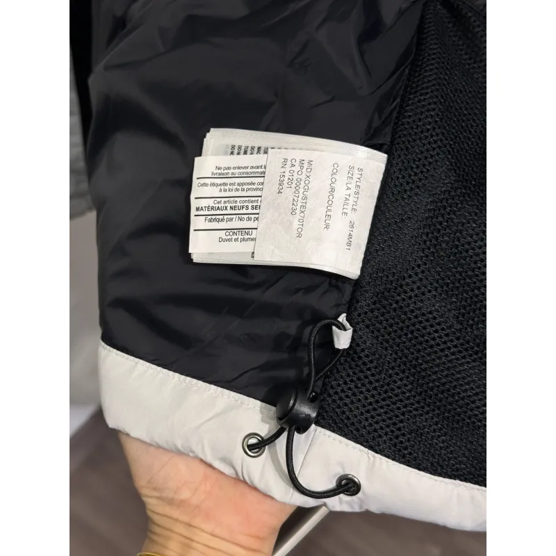 Ca*Goose Hooded Down Jacket Lightweight Quilted Design with Contrast Accents Luxury Winter Insulated Outerwear for Men/Women #A57867