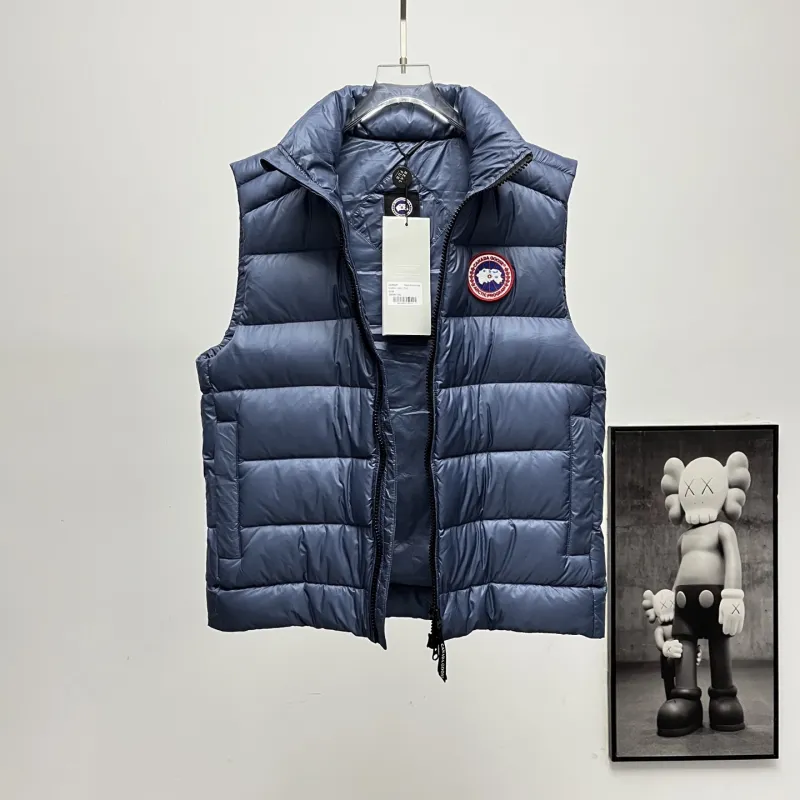 Ca*Goose New Arrival Stand-Collar Down Vest for Women/Men Winter Essential Luxury Outerwear #A57860