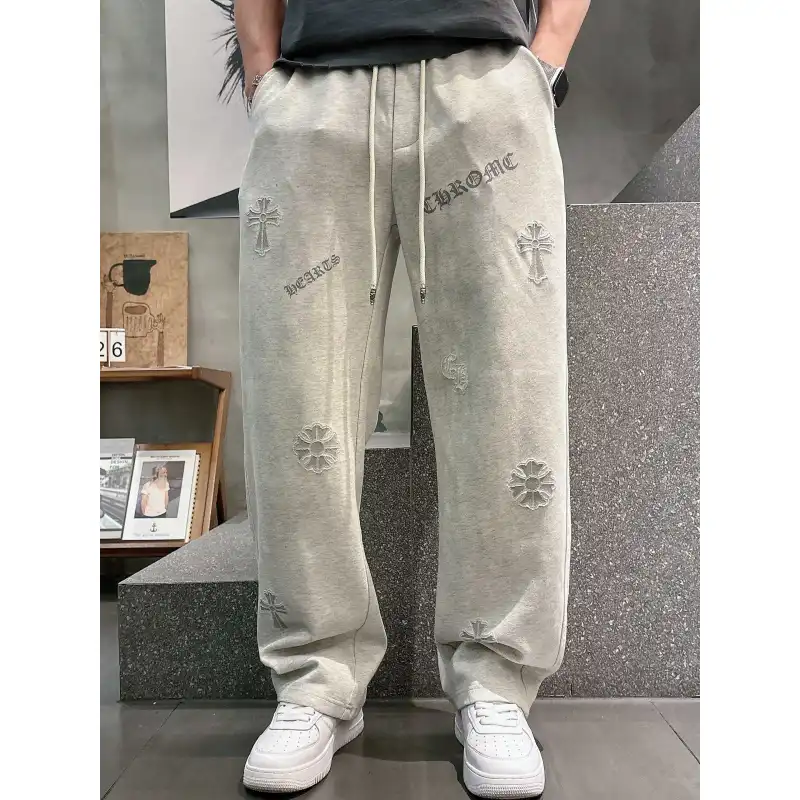 Chrome Hearts Pants for Chrome Hearts long pants for men #A60793
