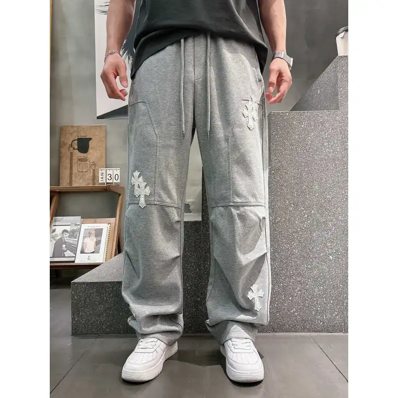 Chrome Hearts Pants for Chrome Hearts long pants for men #A60778