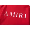 White/Black/Red AMIRI Hoodie With Bold Back Logo For Stylish Casual Outfits #A54407