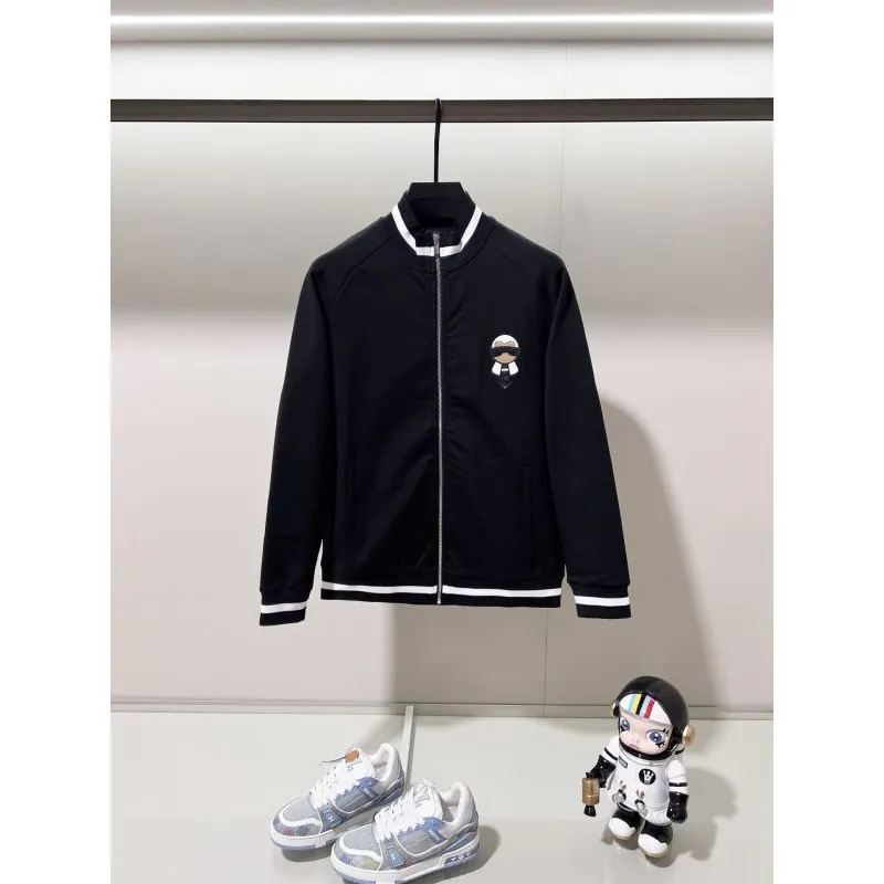 Fendi Jackets for men Black/White #A54609