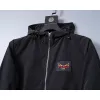 Fendi Mens Hooded Windbreaker Jacket with Embroidered Logo #A54234