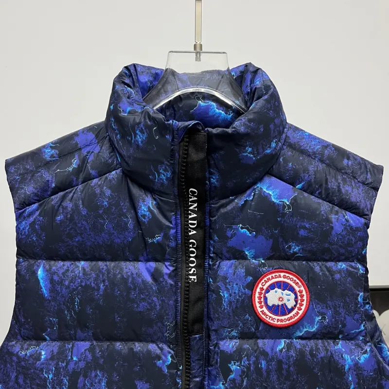 Ca*Goose New Arrival Stand-Collar Down Vest for Women/Men Winter Essential Luxury Outerwear #A57861