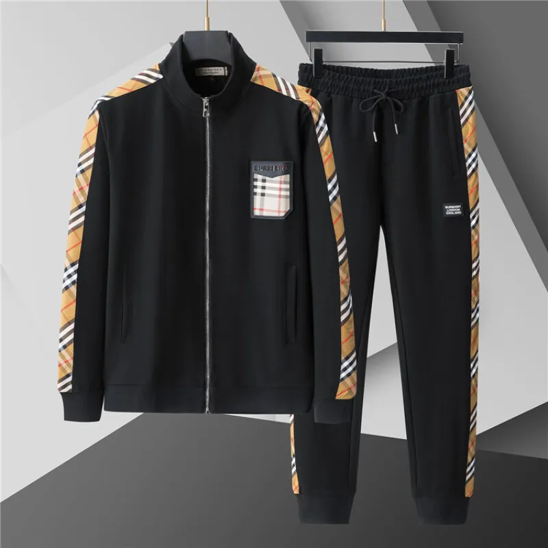 Burberry Tracksuits for Mens long tracksuits #A55421