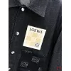 Loewe Denim Designer Jacket Black/Blue #A53771