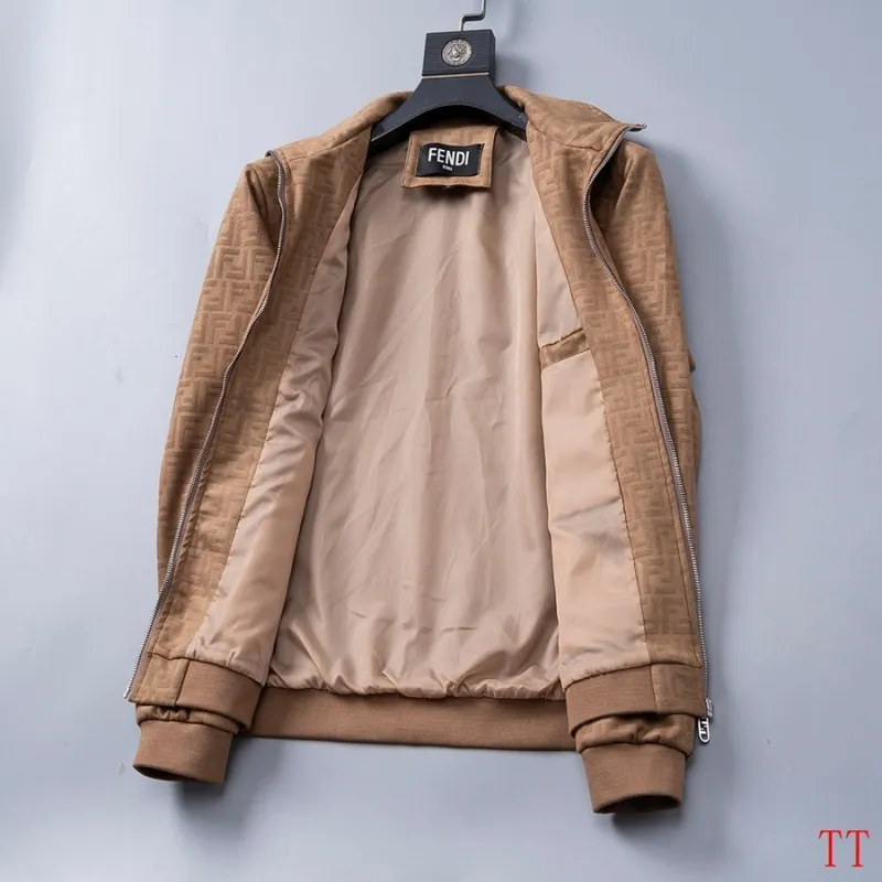 Fendi Jackets for men Black/Brown #A54704 Fendi Jackets for men Black/Brown #A54704