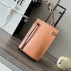 Loewe Anagram Calfskin Crossbody Bucket Bag 21×15×5cm #A65009