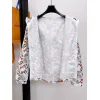 Fendi Designer Floral   Logo Print Windbreaker - Unisex Sun Protection Jacket #A53154