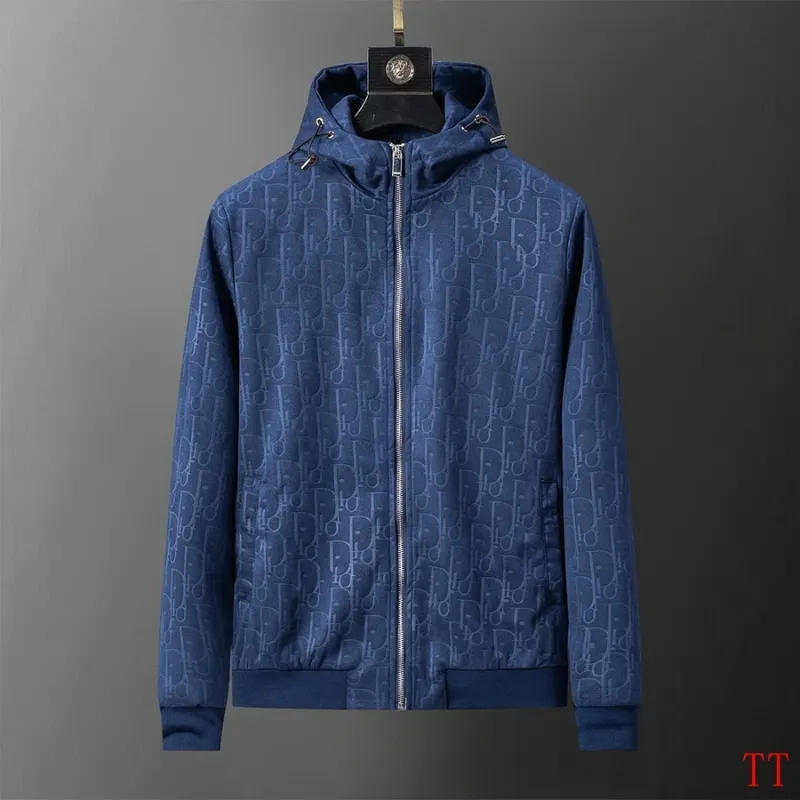 D-ior jackets for men Blue/Black #A54703 D-ior jackets for men Blue/Black #A54703