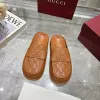 Gucci Womens Double G with GG Mules Gucci Slippers #A53223