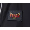 Fendi Mens Hooded Windbreaker Jacket with Embroidered Logo #A54234