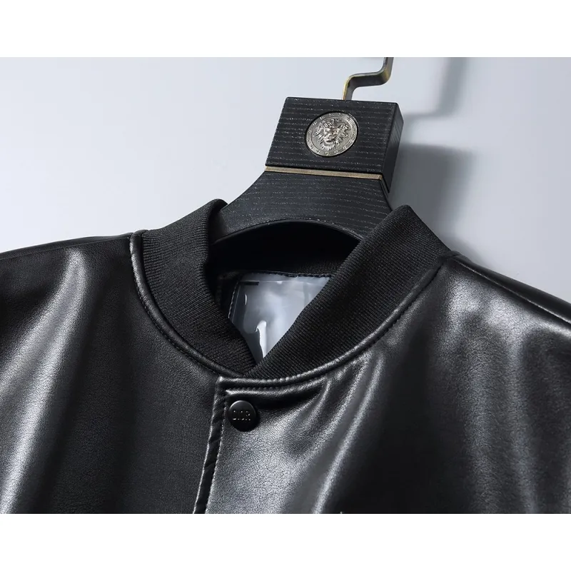 D-ior Leather Jackets for Men #A42438 D-ior Leather Jackets for Men #A42438