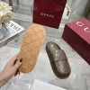 Gucci Womens Double G with GG Mules Gucci Slippers #A53223