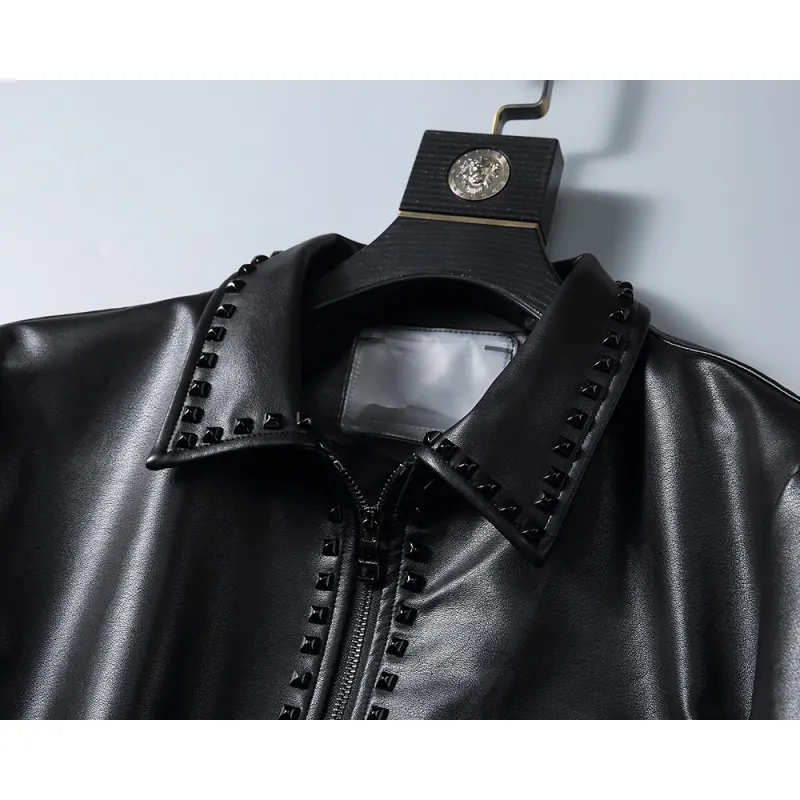 Balmain Leather Jackets for Men #A42435