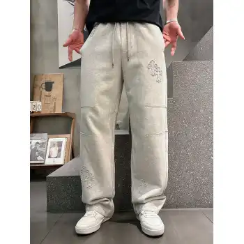 Chrome Hearts Pants for Chrome Hearts long pants for men #A60788