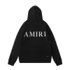 White/Black/Red AMIRI Hoodie With Bold Back Logo For Stylish Casual Outfits #A54407