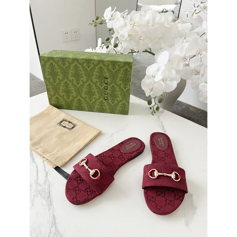 Gucci Shoes for Womens Gucci Slippers #A52049