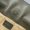 Loewe Flamenco Nappa Leather Drawstring Bag 23x18x9cm #A63859