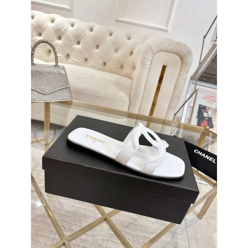 Chanel shoes for Womens Chanel slippers #A63950