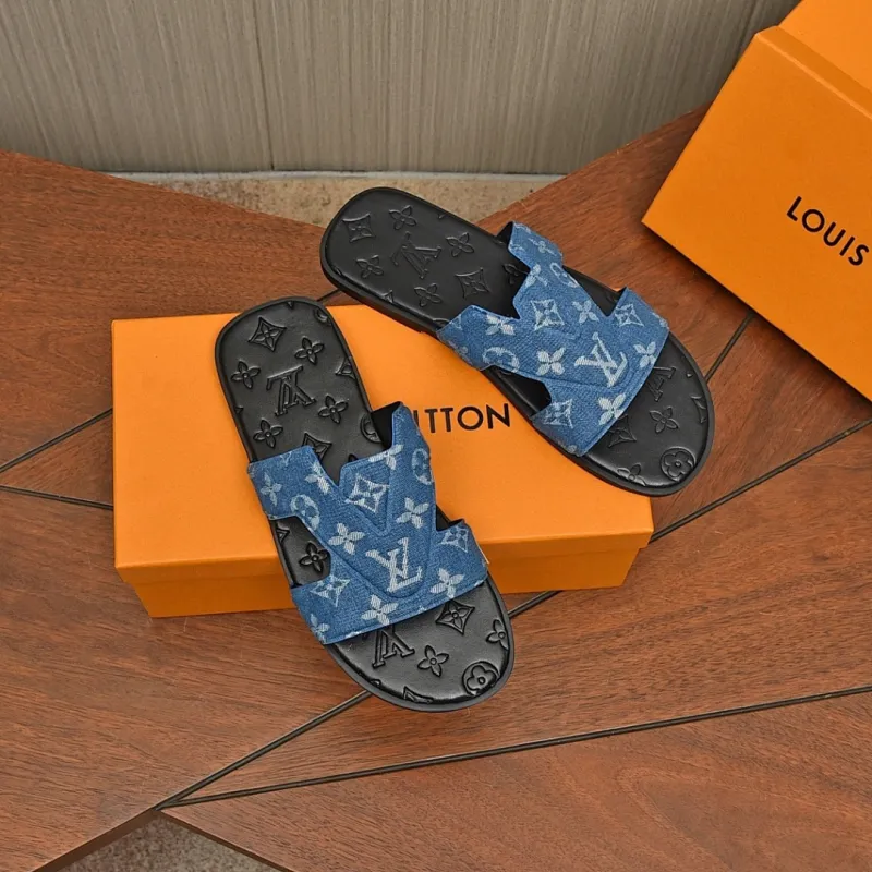 Louis Vuitton Shoes for Mens Louis Vuitton Slippers #A63111