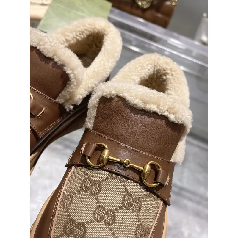 Gucci Shoes for Women Gucci Boots snow boots heel height:3cm #A58289