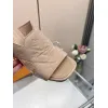 Louis Vuitton Shoes for Womens Louis Vuitton Slippers Heel height:9cm #A60939 Louis Vuitton Shoes for Womens Louis Vuitton Slippers Heel height:9cm #A60939