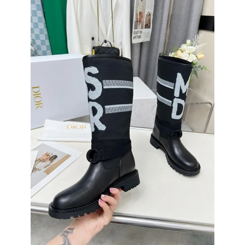 D-ior Shoes for D-ior boots for women 3cm #A55101
