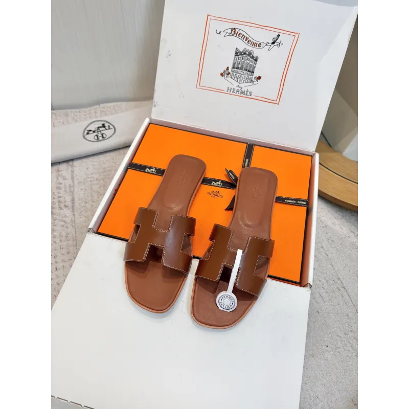 Hermes slippers Shoes for Womens Shoes #A61780