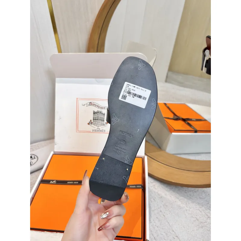 Hermes slippers Shoes for Womens Shoes #A61783
