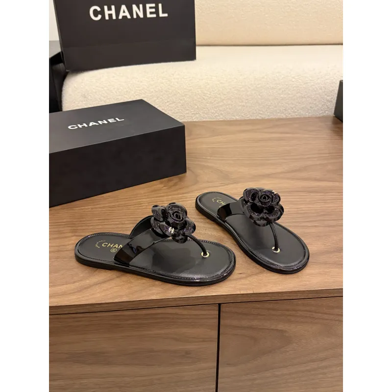 Chanel shoes for Womens Chanel slippers #A62880