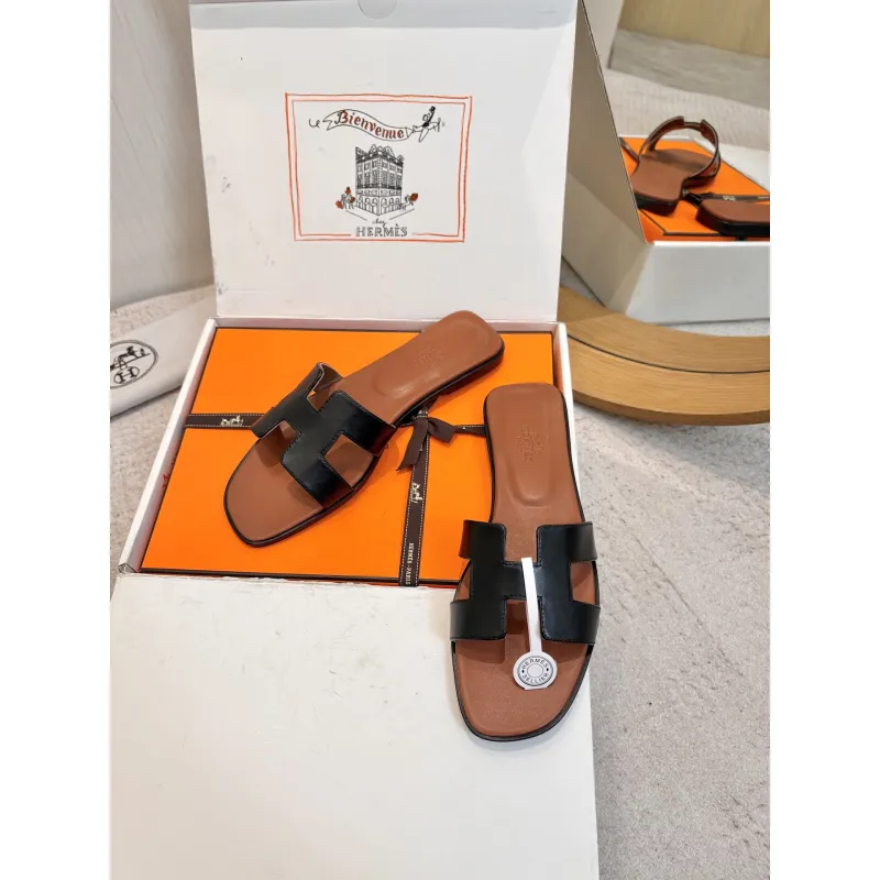 Hermes slippers Shoes for Womens Shoes #A61783