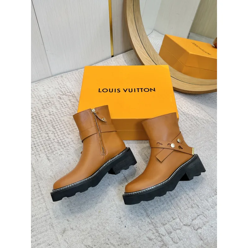 Louis Vuitton Beaubourg Boots for Womens Louis Vuitton boots #A54819