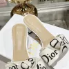 Dior Shoes for Dior Slippers for women Heel height:4cm #A65268 Dior Shoes for Dior Slippers for women Heel height:4cm #A65268