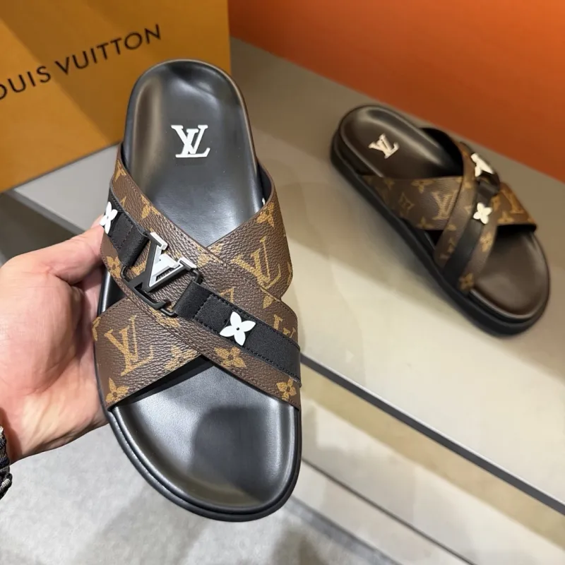 Louis Vuitton Shoes for Mens Louis Vuitton Slippers #A62475