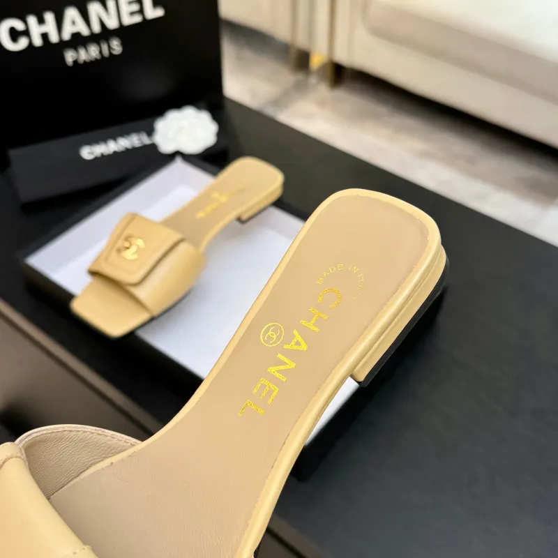 Chanel shoes for Womens Chanel slippers #A62878