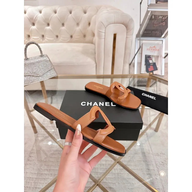 Chanel shoes for Womens Chanel slippers #A63951
