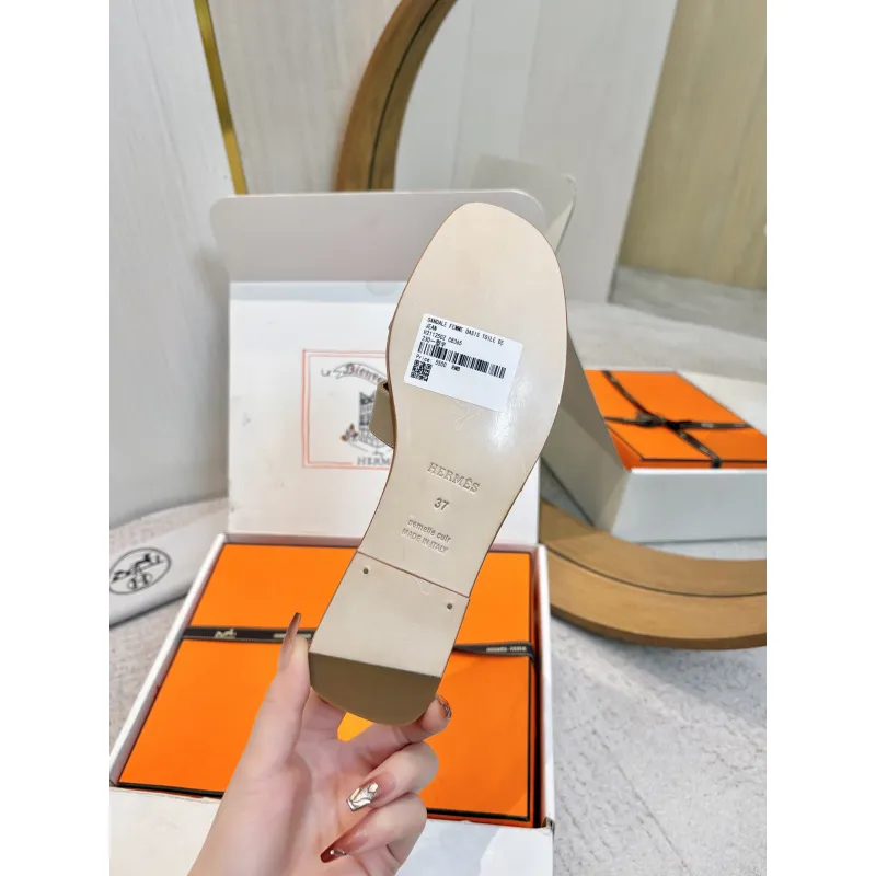 Hermes slippers Shoes for Womens Shoes #A61779