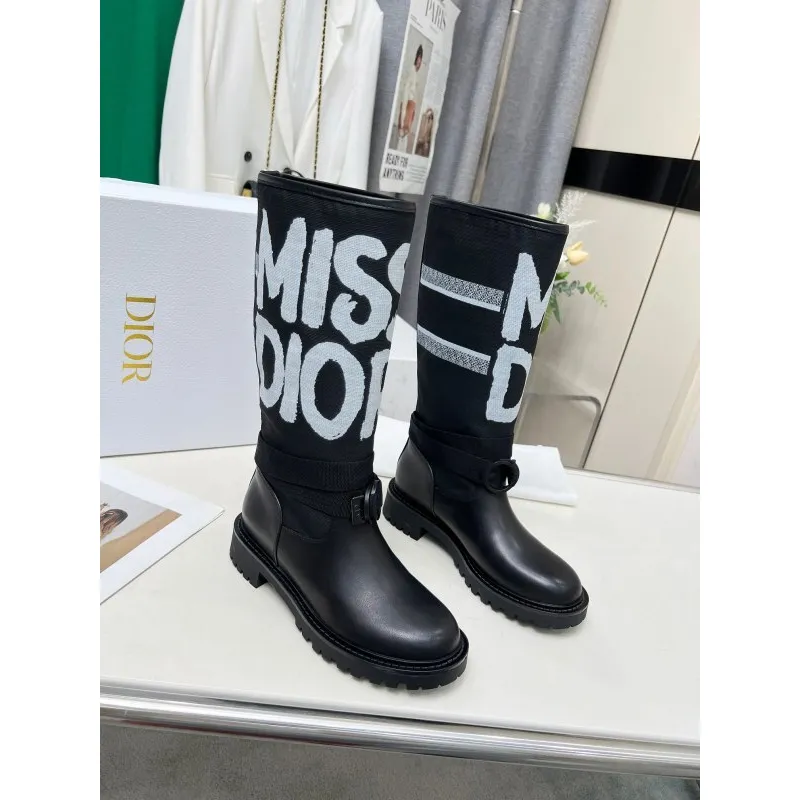 D-ior Shoes for D-ior boots for women 3cm #A55101