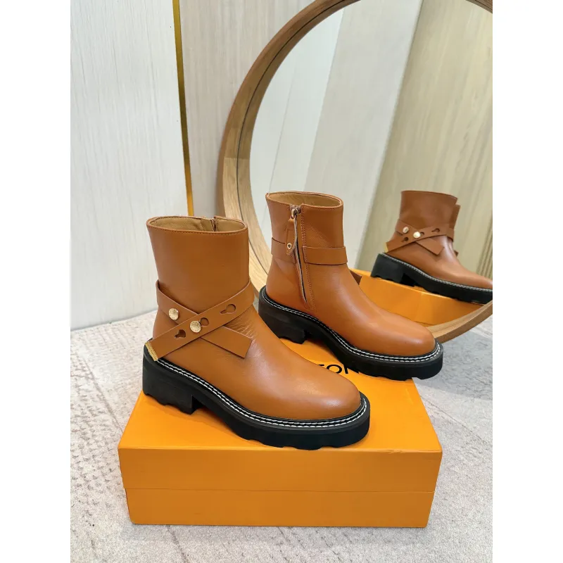 Louis Vuitton Beaubourg Boots for Womens Louis Vuitton boots #A54819