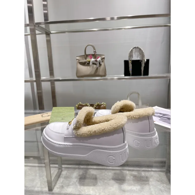 Gucci Shoes for Women Gucci Boots snow boots heel height:3cm #A58296