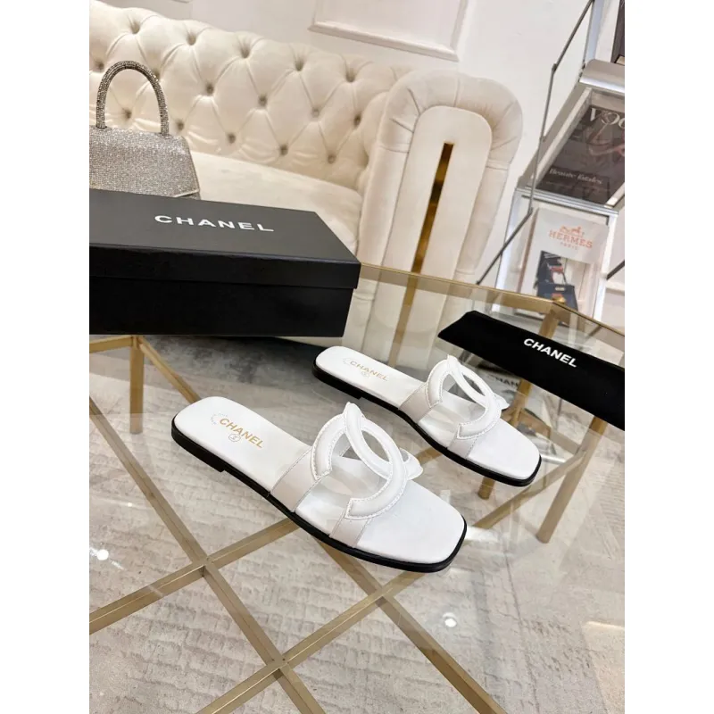 Chanel shoes for Womens Chanel slippers #A63950