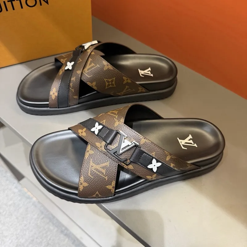 Louis Vuitton Shoes for Mens Louis Vuitton Slippers #A62475