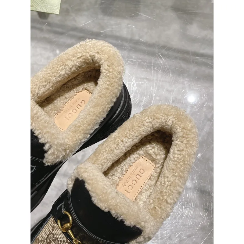 Gucci Shoes for Women Gucci Boots snow boots heel height:3cm #A58288 Gucci Shoes for Women Gucci Boots snow boots heel height:3cm #A58288