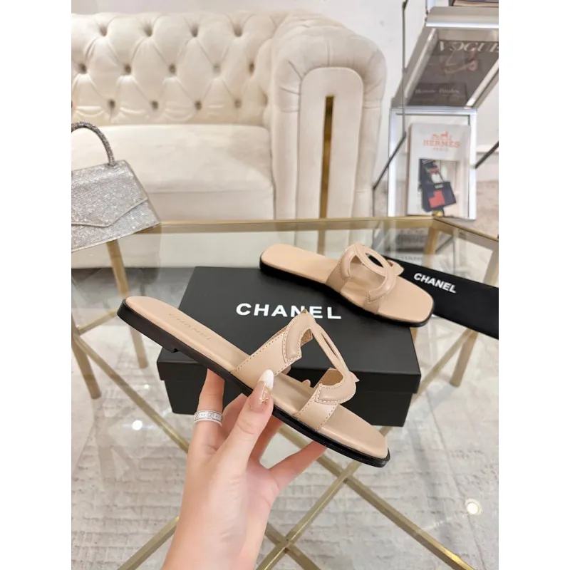 Chanel shoes for Womens Chanel slippers #A63954