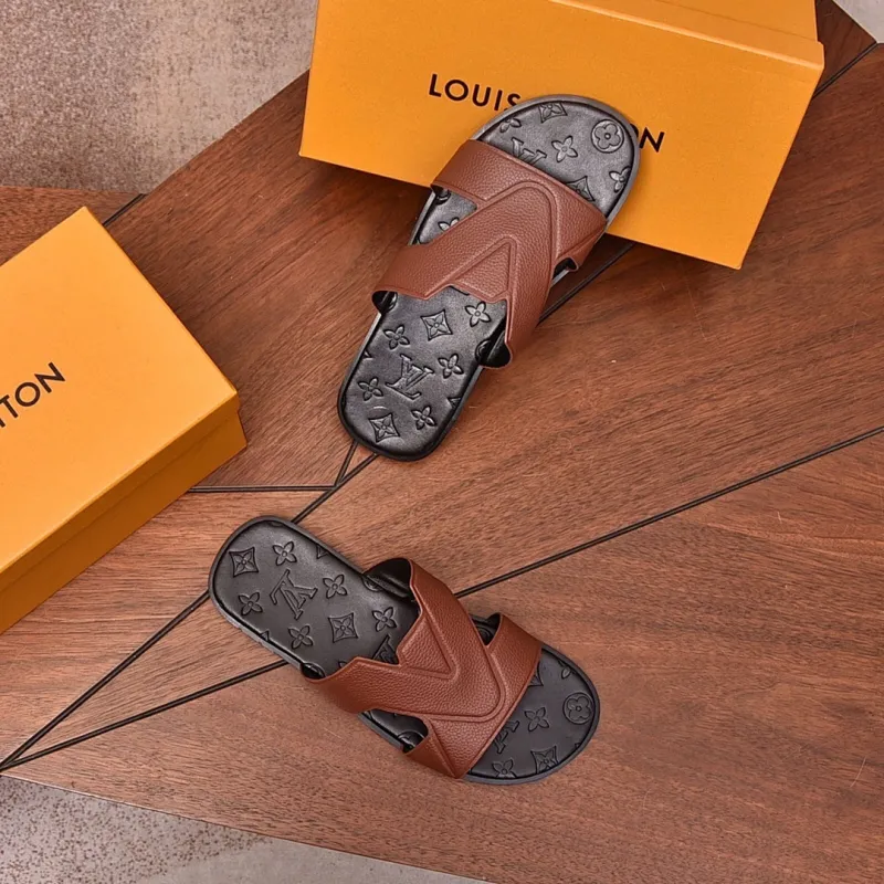 Louis Vuitton Shoes for Mens Louis Vuitton Slippers #A63105
